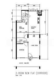 Blk 146 Woodlands Street 13 (Woodlands), HDB 3 Rooms #471031741